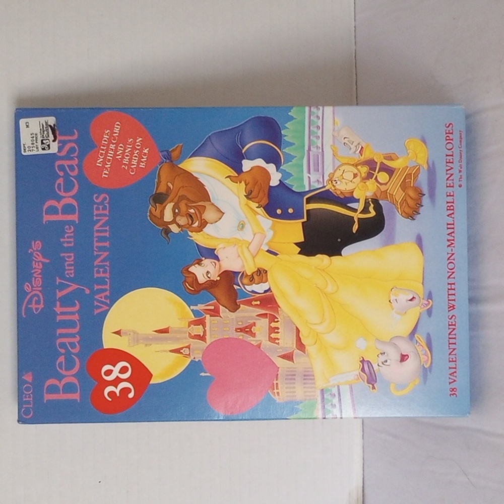 CLEO DISNEY'S BEAUTY and the BEAST VALENTINES.